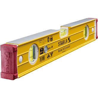 Stabila Wasserwaage Type 96-2, 40 cm, extrasteifes Alu-Profil,-Beschreibung lesen