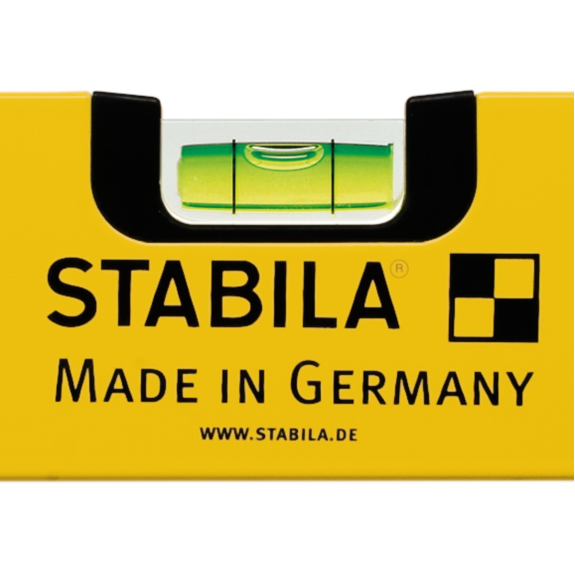 Stabila Wasserwaage Type 70, 90 cm, leichtes Alu-Profil, 1 Horizontal-Libelle,-Beschreibung lesen
