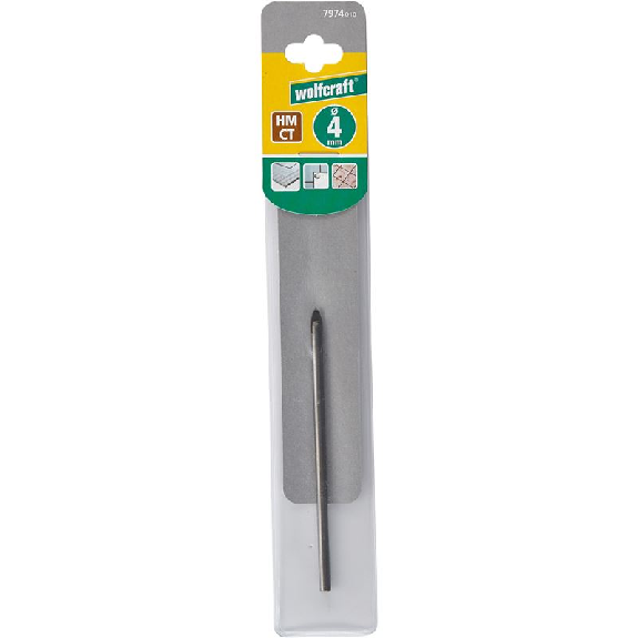 1 broca para cristal y azulejos CT 4 mm 1 broca para cristal y azulejos CT 4 mm-Leer más