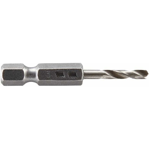 1 Broca Para Metal HSS, Rect., Vást. hexagonal, Ø 3,0 x 47 mm-Beschreibung lesen
