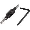 1 broca con avellanador   3,5 - 9,5 mm
