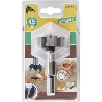 1 broca Forstner   45 x 90 mm-Leer más