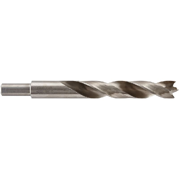1 exercice en spirale pour le bois HSS 4x75 mm-Beschreibung lesen