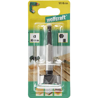 1 broca Forstner con vástago hexagonal Ø 35 x 90 mm-Leer más