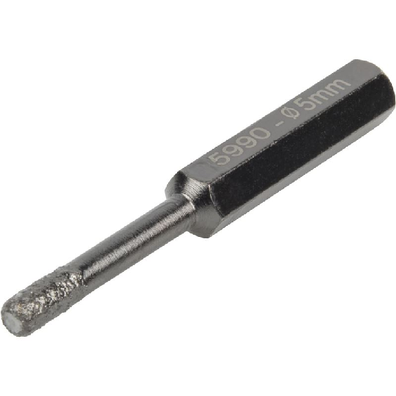 1 broca de diamante vást. hexagonal, Ø 5 mm-Leer más
