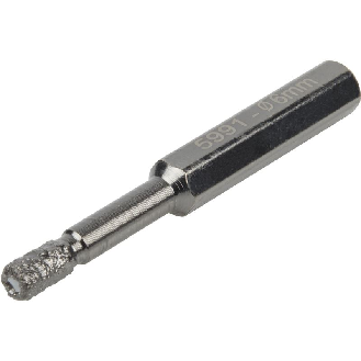 1 broca de diamante vást. hexagonal, Ø 6 mm-Leer más
