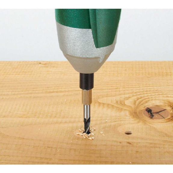1 broca espiral para madera CV, vást. hexagonal, Ø 6 x 90 mm 1 broca espiral para madera CV, vást. hexagonal, Ø 6 x 90 mm-Leer más