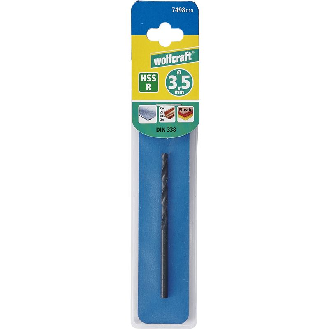 1 broca para metal HSS, FL,   3,5 x 70 mm-Leer más