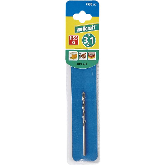 1 broca para metal HSS, rect.,   3,1 x 65 mm-Leer más