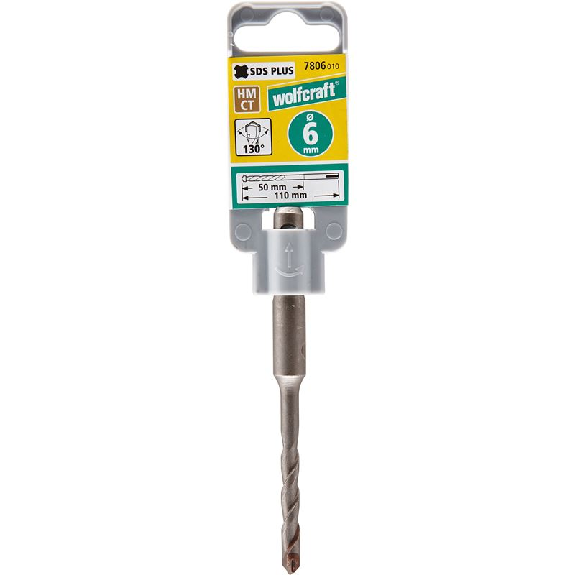 1 broca de percusión Standard Ø 6 x 110 mm 1 broca de percusión Standard Ø 6 x 110 mm-Leer más