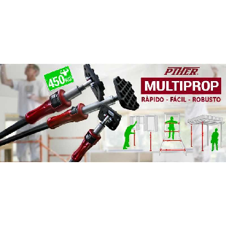 Puntal de expansión 200-375 cm MULTIPROP - P 4-Beschreibung lesen