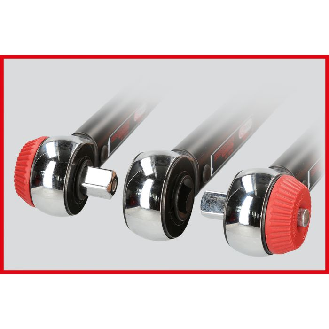 Clé dynamométrique ERGOTORQUEprécision 3/8'' 10-50 Nm KSTOOLS-Lire la description