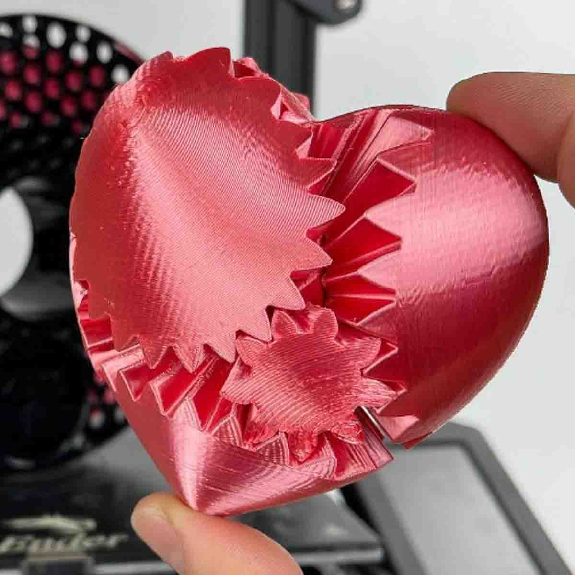 Filamento PLA Silk Rose - 1.75mm, 1000g-Leggi tutto