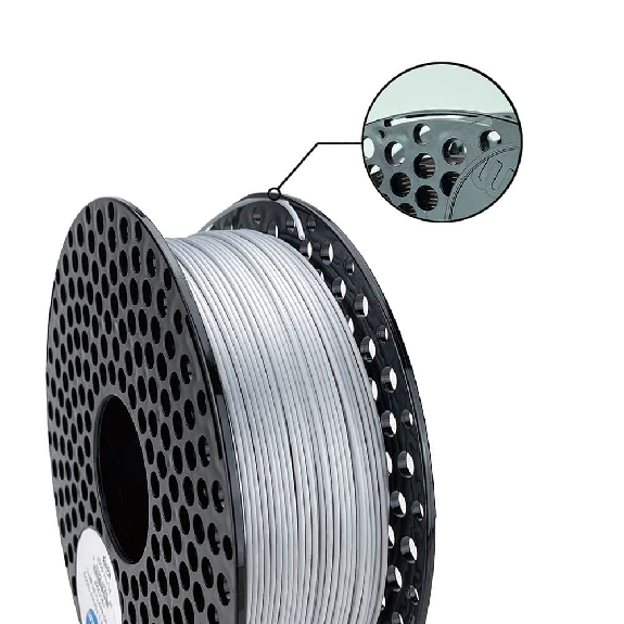 Filamento PLA Silk Silver - 1.75mm, 1000g-Leggi tutto