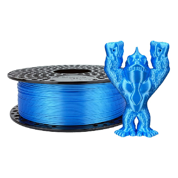 PLA Silk filament Ocean Blue - 1.75mm, 1000g-Leer más