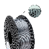 Filamento PLA Silk Graphite Grey - 1.75mm, 1000g