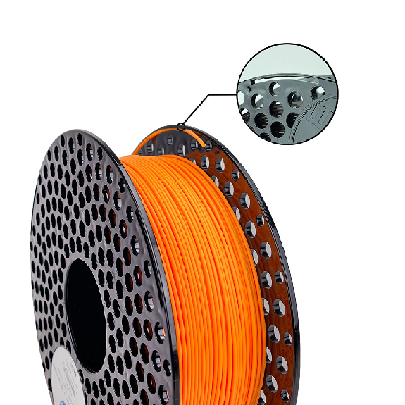 Filamento PLA Neon Orange - 1.75mm, 1000g-Leggi tutto