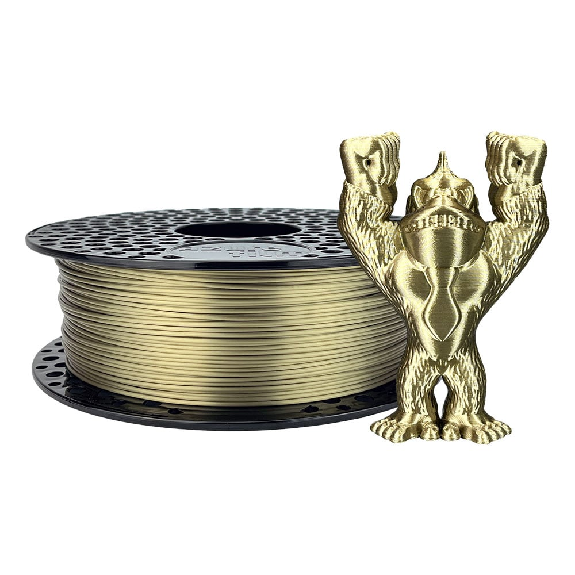 PLA Silk filament Olive Gold - 1.75mm, 1000g-Leer más