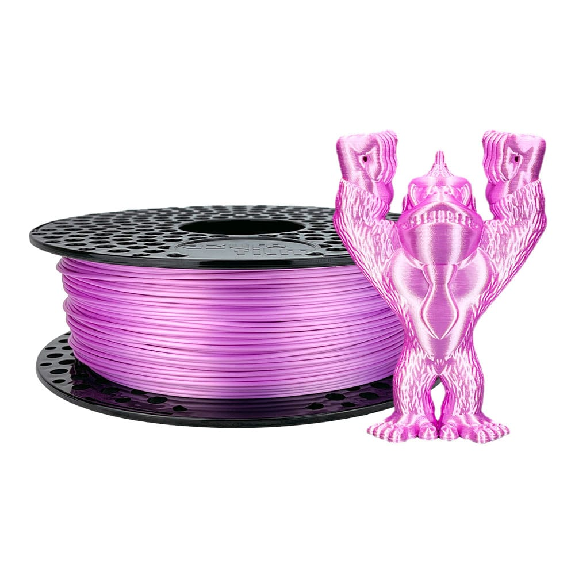 PLA Silk filament Pink - 1.75mm, 1000g-Leer más