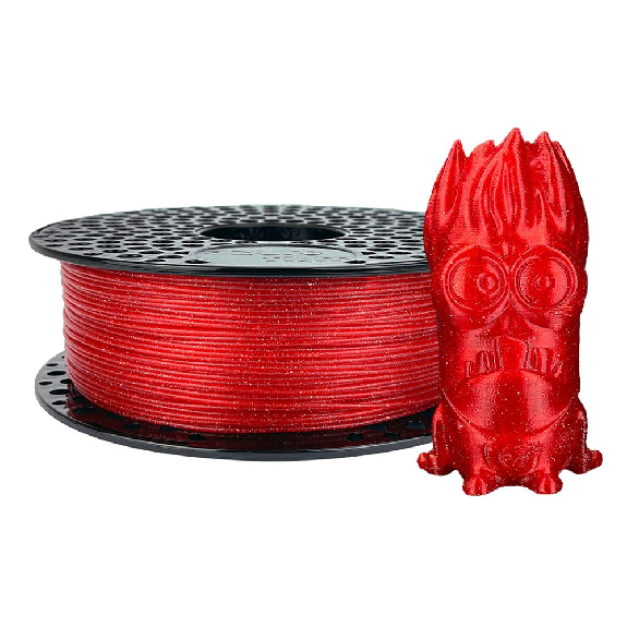 Filamento PLA Glitter Red - 1.75mm, 1000g-Leggi tutto