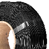 Filamento Refill PETG Black - 1.75mm, 1000g