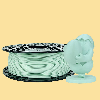 Filamento PLA Pastel Mint Green - 1.75mm, 1000g