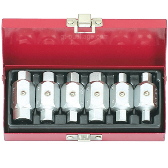 Coffret d'outils bouchons de vidange entrainement 21mm KSTOOLS-Lire la description