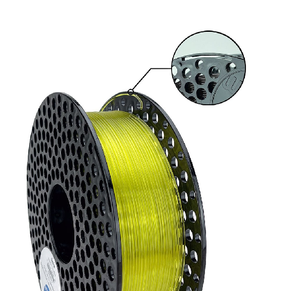 Filamento PETG Transparent Yellow - 1.75mm, 1000g-Leggi tutto