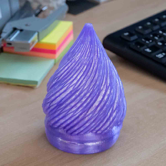 Filamento PETG Transparent Purple - 1.75mm, 1000g-Leggi tutto