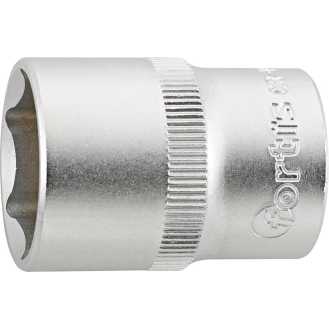 Steckschl.-Einsatz 1/2" 21mm 6kt. FORTIS-Beschreibung lesen