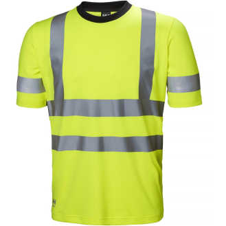 Warn-T-Shirt ADDVIS, Gr.XL, warngelb-Beschreibung lesen