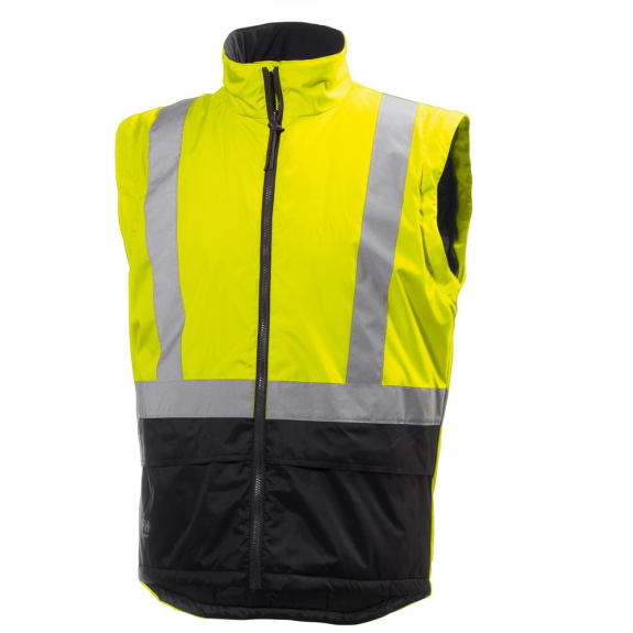 Warnjacke ALTA 4in1 Gr.L, gelb/charcoal-Beschreibung lesen