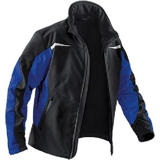 SoftshellJacke PULSSCHLAGGr. S, schw./kbl.blau-Beschreibung lesen