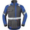 Langjacke, 50285 Gr.62, kohlengrau/blau