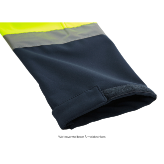 JackePittsburgh,Softshellleuchtgelb/navy,Gr.L-Beschreibung lesen
