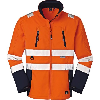 JackePittsburgh,Softshellleuchtorange/navy,Gr.2XL