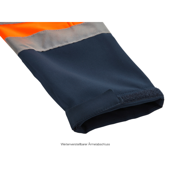 JackePittsburgh,Softshellleuchtorange/navy,Gr.2XL-Beschreibung lesen