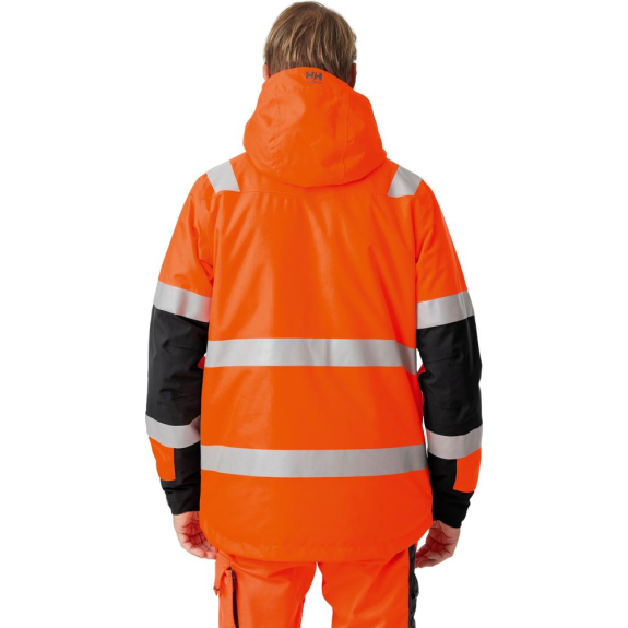 Winterjacke ALNA, warnorange/ebony, Gr.M, Helly Hansen-Beschreibung lesen
