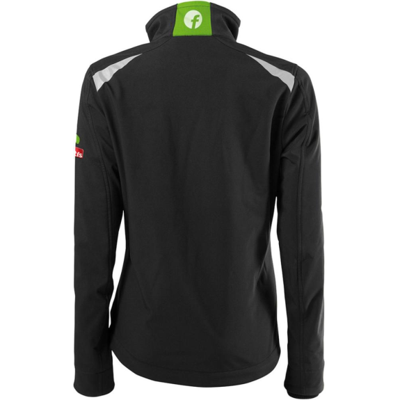 Damen Jacke 24, schw./limegreen, Gr. L-Beschreibung lesen