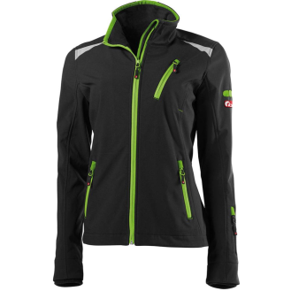 Damen Jacke 24, schw./limegreen, Gr. L-Beschreibung lesen