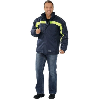 Winterjacke Cosmic, marine/gelb, Gr.3XL-Beschreibung lesen
