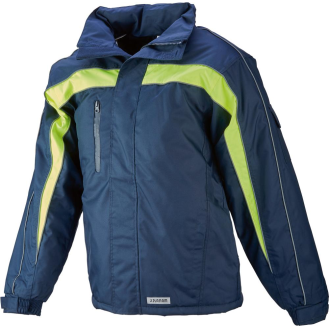 Winterjacke Cosmic, marine/gelb, Gr.2XL-Beschreibung lesen