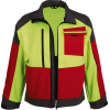 Softshelljacke ForestJackRed,Gr.M,rot/anthr./gelb