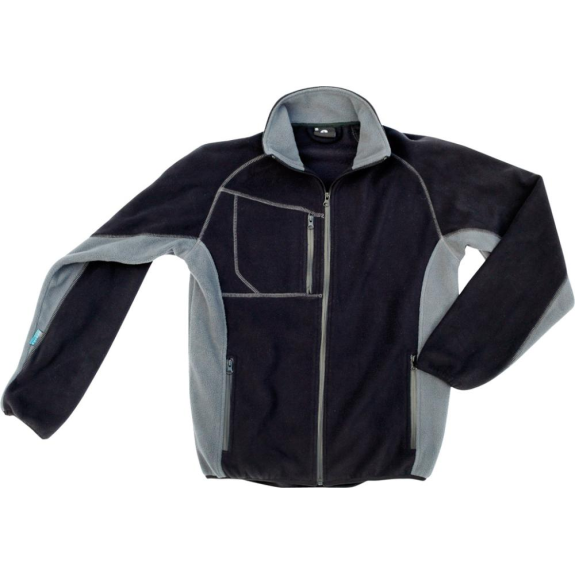 Flejacke Champ, Gr.2XL, schw./g-Beschreibung lesen