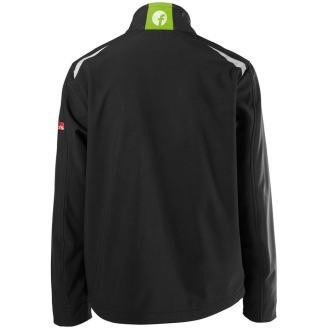 Herren Jacke 24, schw./limegreen, Gr. M-Beschreibung lesen