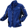 Jacke PULSSCHLAG,Gr. 52, kornblau/schwarz
