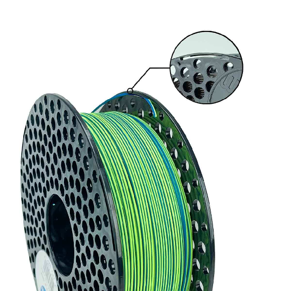 Filamento PLA Dual Original Blue - Green - 1.75mm, 1000g-Leggi tutto