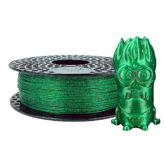Filamento PLA Glitter Green - 1.75mm, 1000g-Leggi tutto