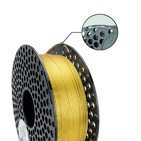 Filamento PLA Silk Gold - 1.75mm, 1000g-Leggi tutto