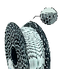 Filamento PLA Dual Original Light - Dark Grey - 1.75mm, 1000g
